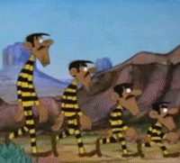Gif animé Les dalton